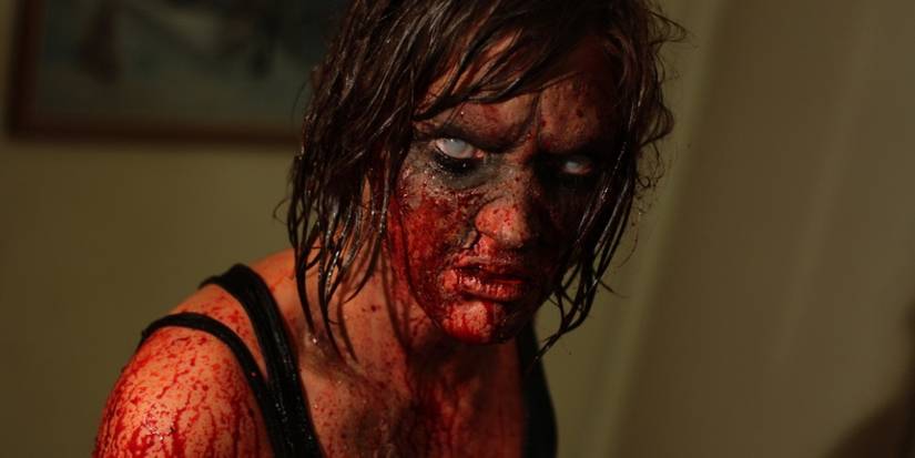 Scary possessed girl