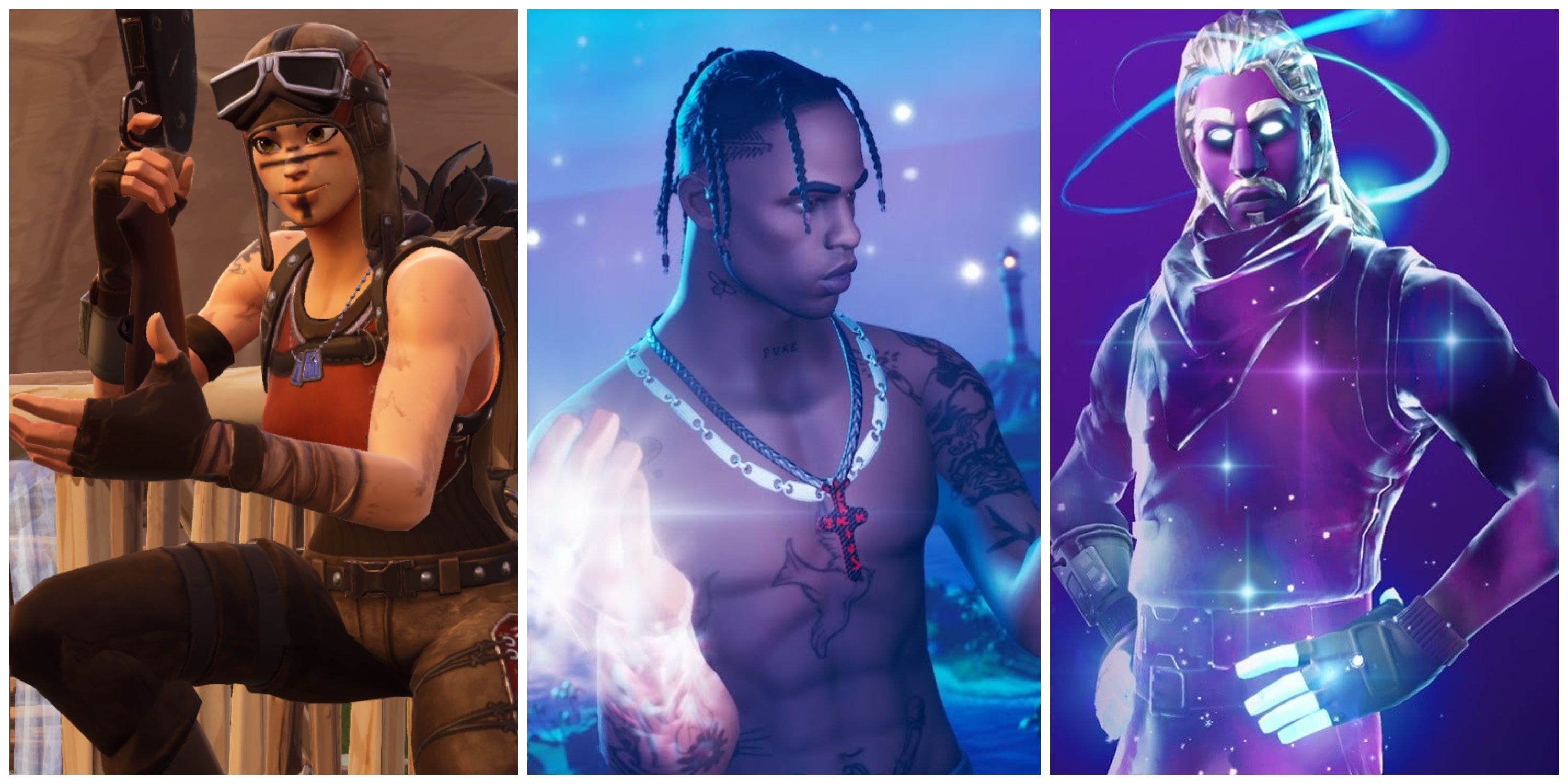 Evolution of Fortnite Icon Series Skins (Chapter 1 Season 1 - Chapter 3  Season 1) 