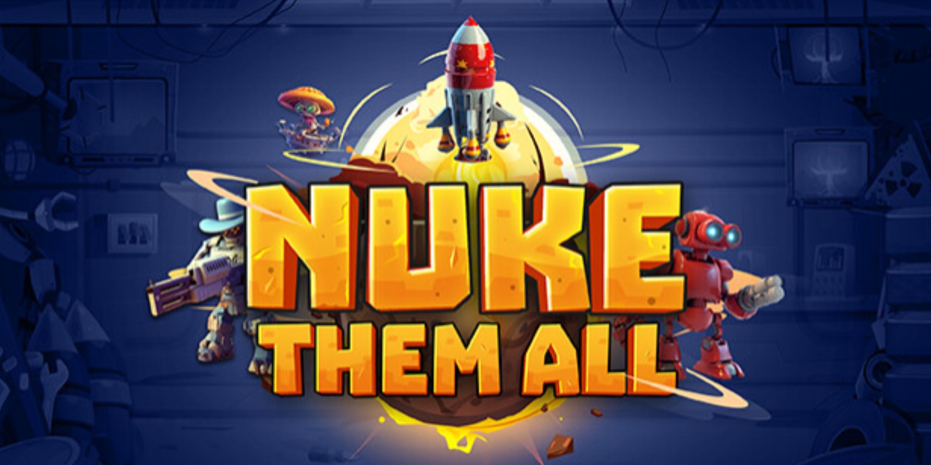 Nuke them all logo screen