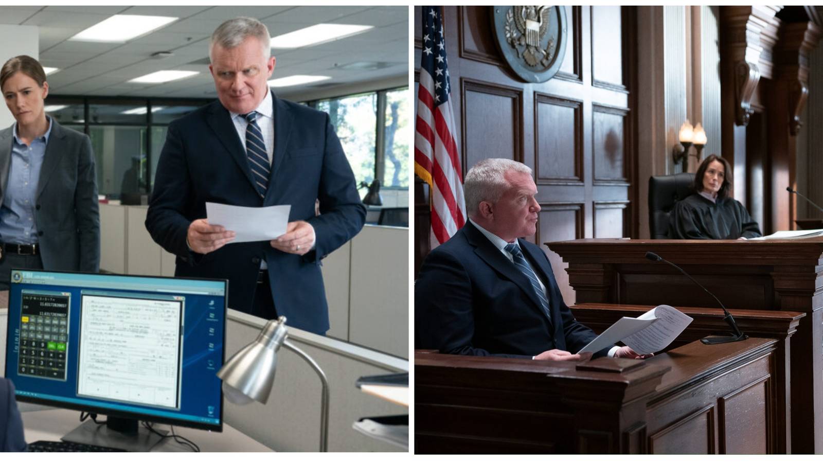 agent baron testifying in court