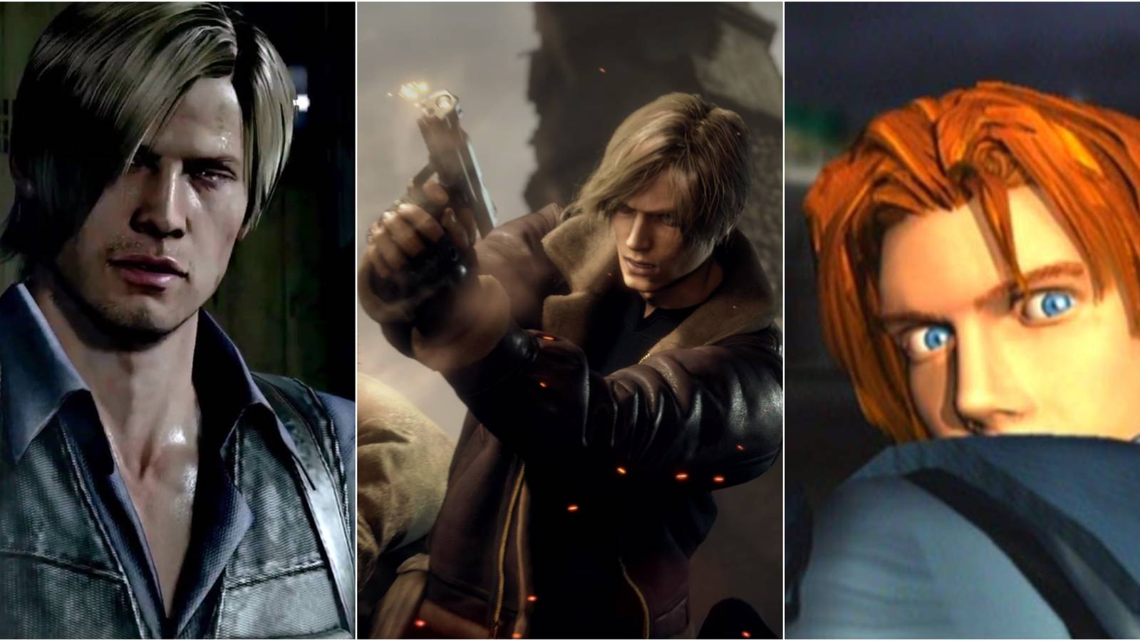 Leon S Kennedy from different games 