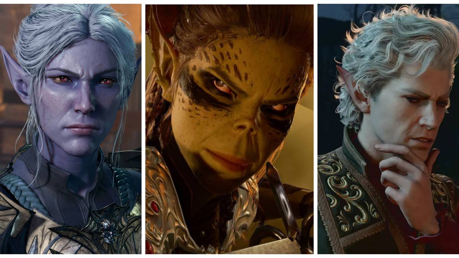 minthara, lae'zel, astarion