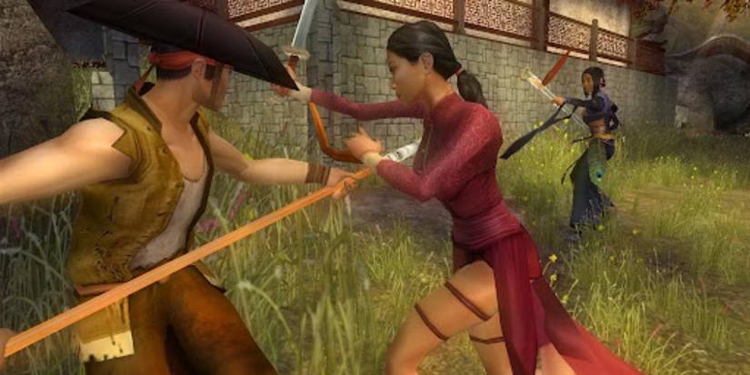 Dawn Star fighting in Jade Empire