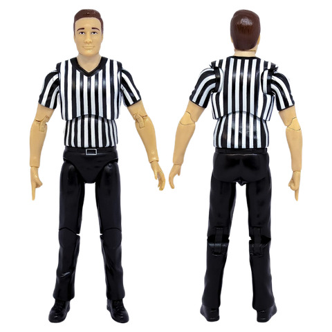 Ultimate Referee with Deluxe Articulation for WWE Wrestling Action Figures