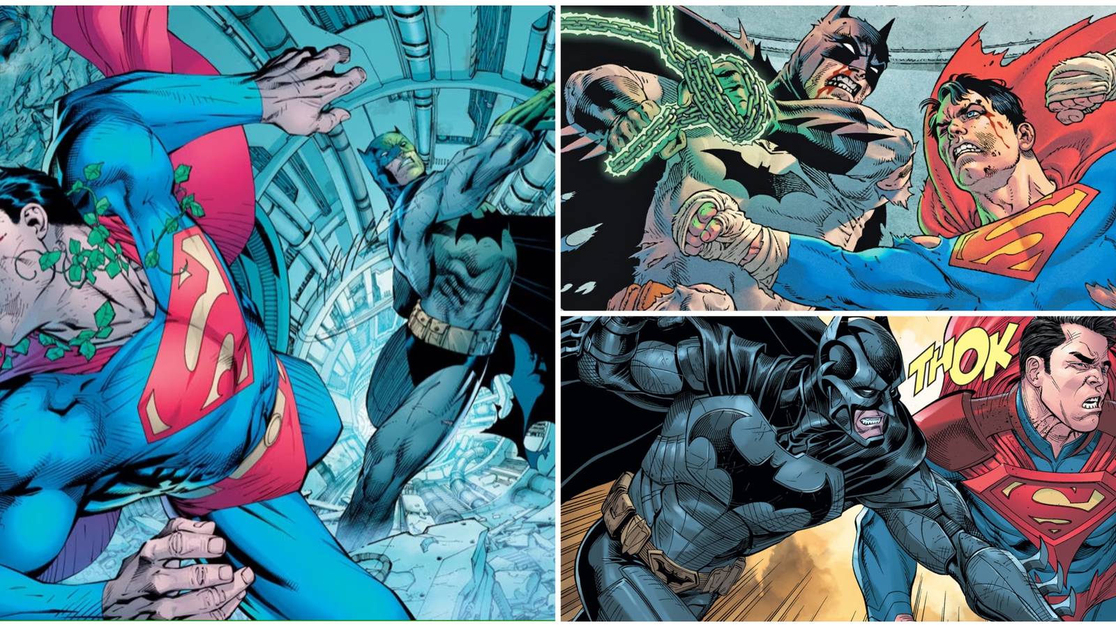 batman vs superman comics