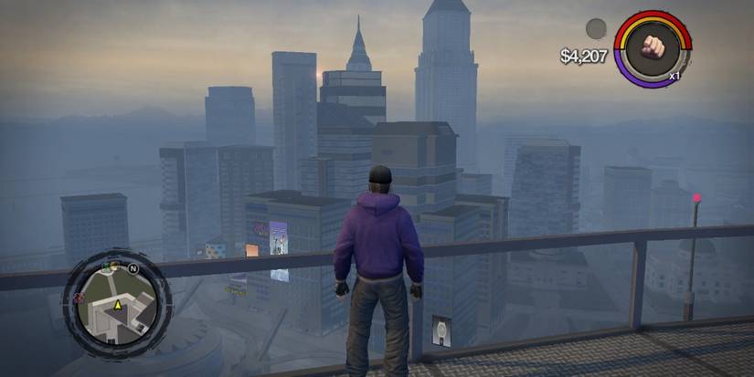 Looking out at the city