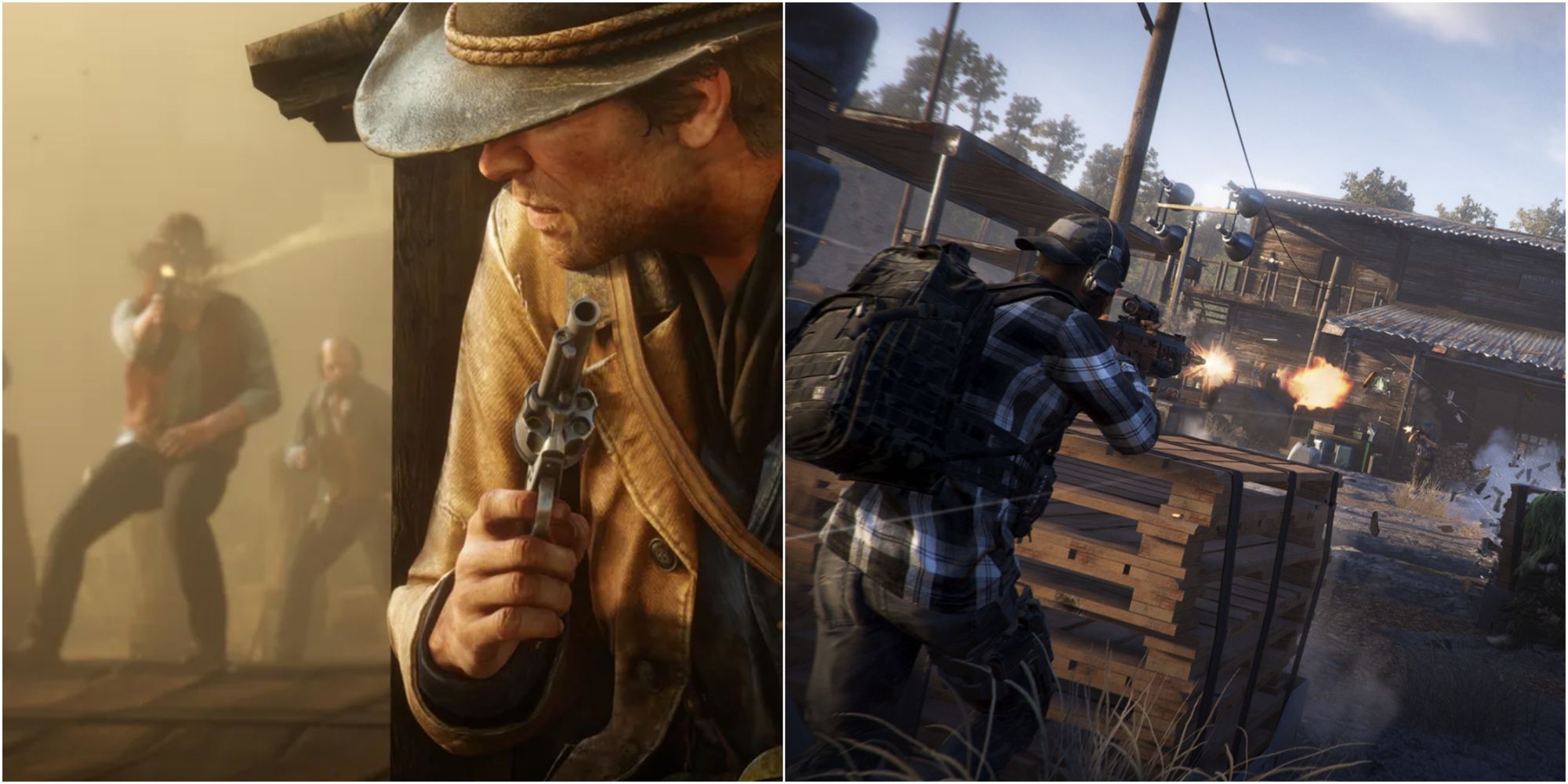 Red Dead Redemption 2 and Division 2