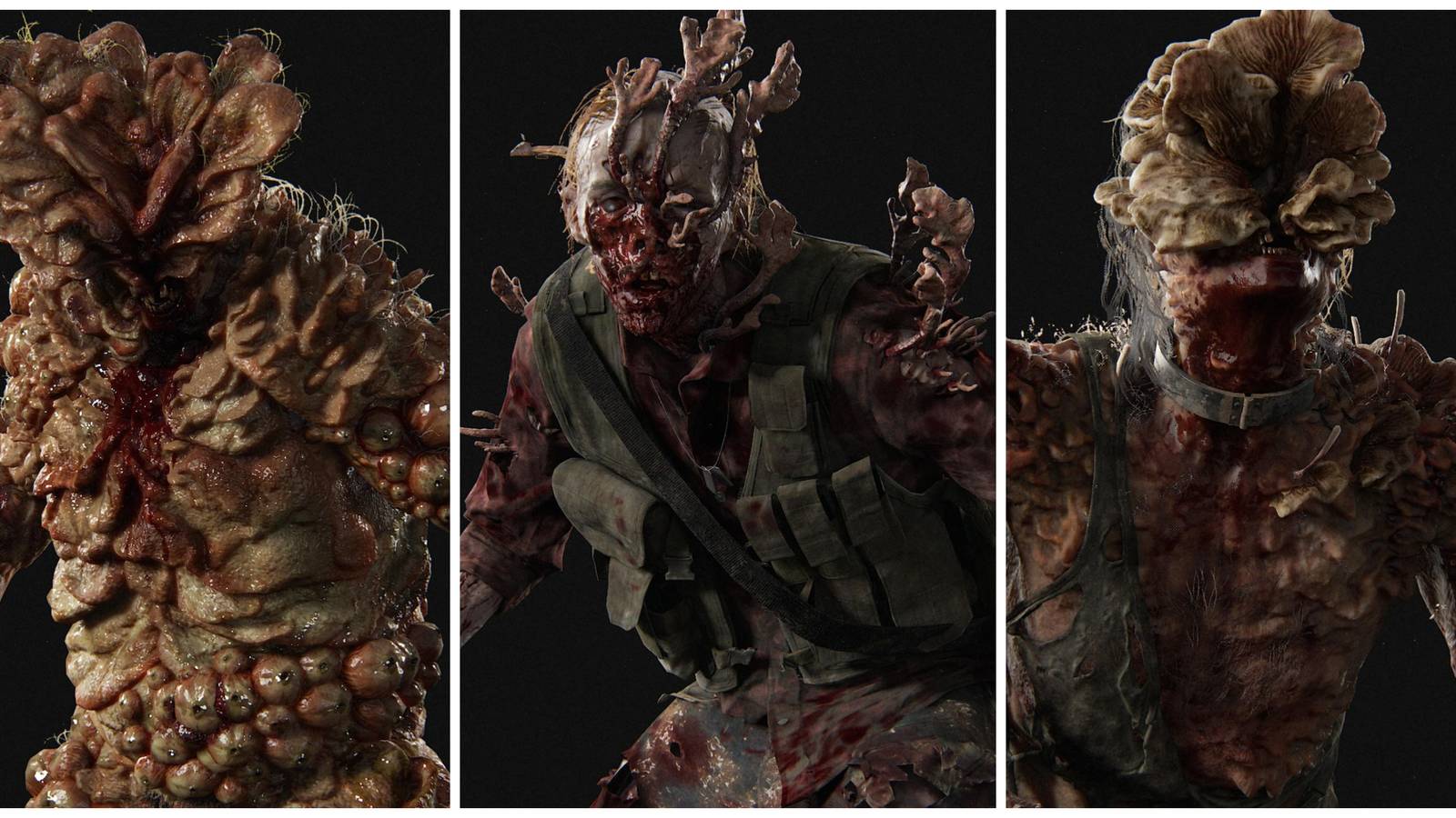 bloater, stalker, clicker