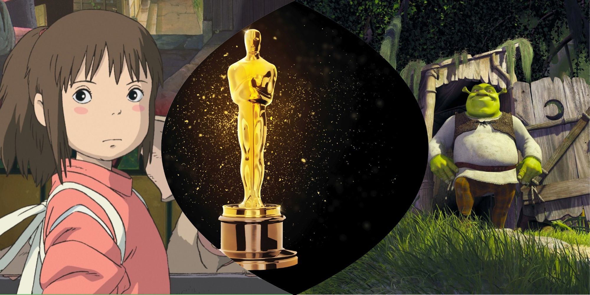 Ranked Best Animated Oscar Movie Winners Shrek Trophy Spirited Away