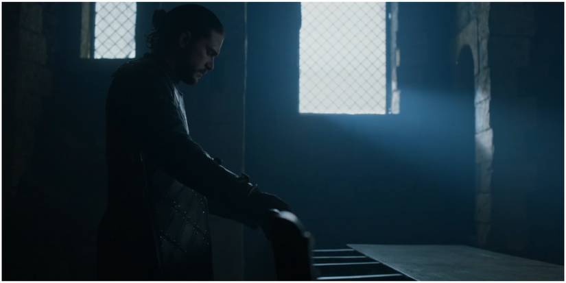 Jon Snow in Game of Thrones.