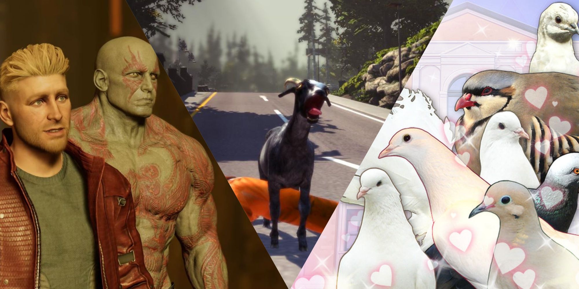 Guardians Of The Galaxy, Goat Simulator, Hatoful Boyfriend Featured Image