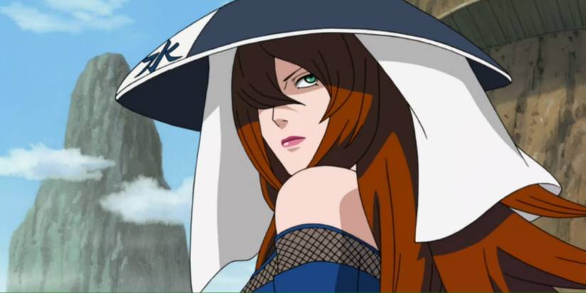 Mei Leaving the Mist Village For Naruto's 5-Kage Summit in Naruto Shippuden