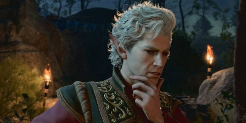 Astarion making a puzzled face