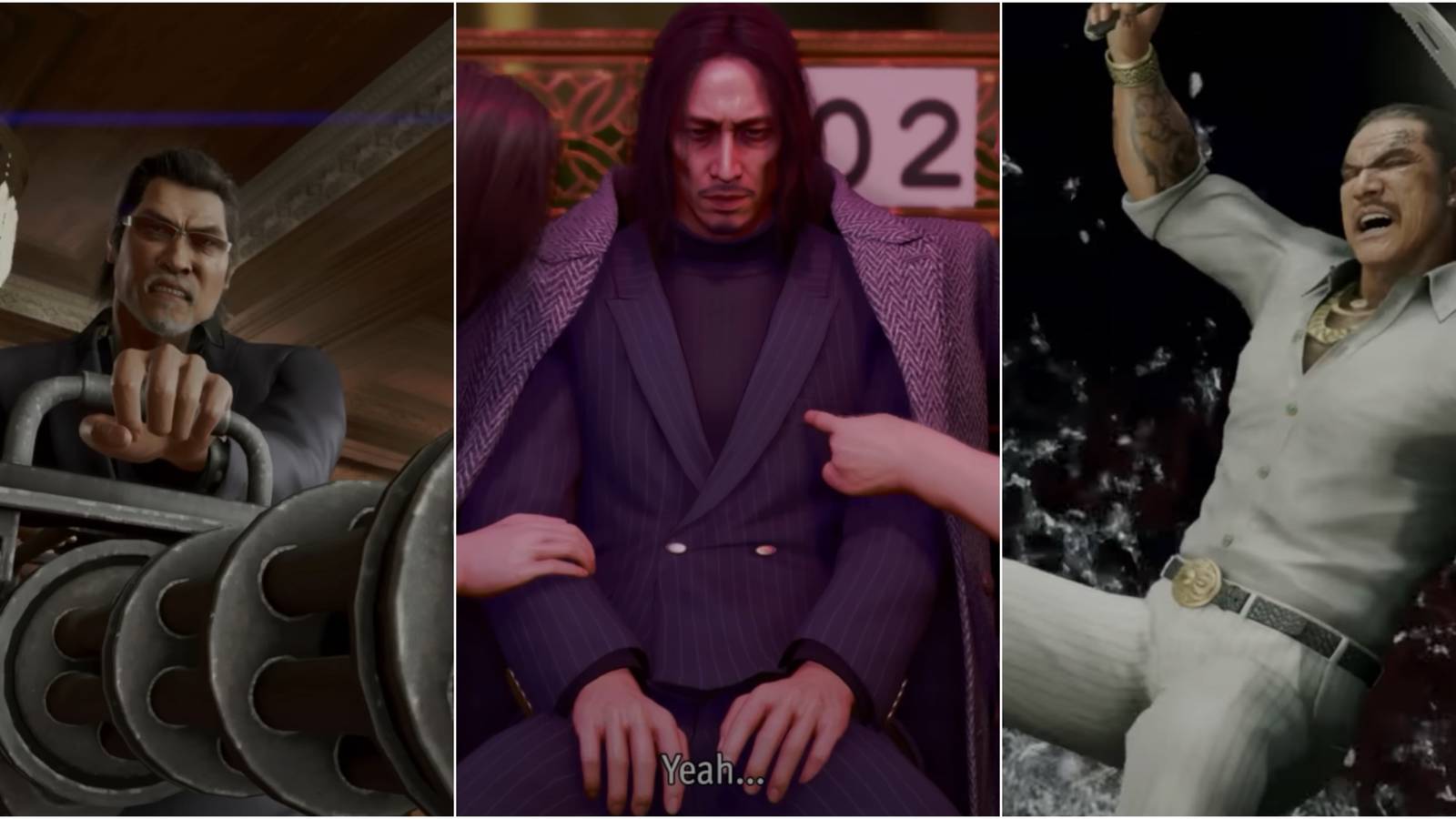 Three bosses in Infinite Wealth 