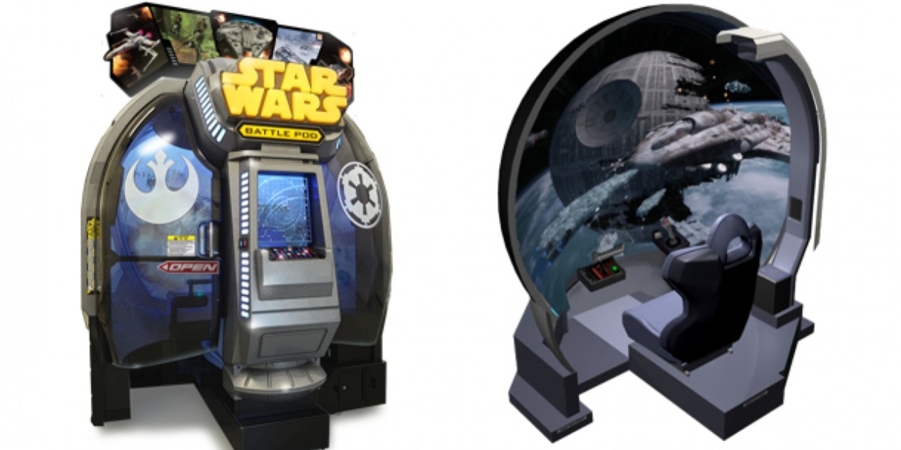 Star Wars Battlepod arcade cabinet