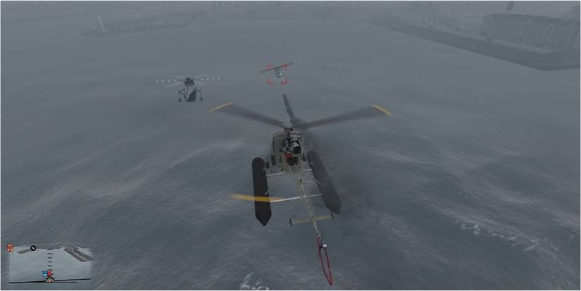 GTA Online: Salvage Yard Heist - The Cargo Ship Robbery Finale Escort Skylift