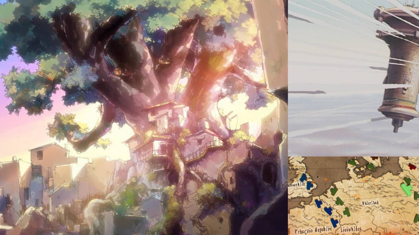 Grimgar, Europe and Hellywood