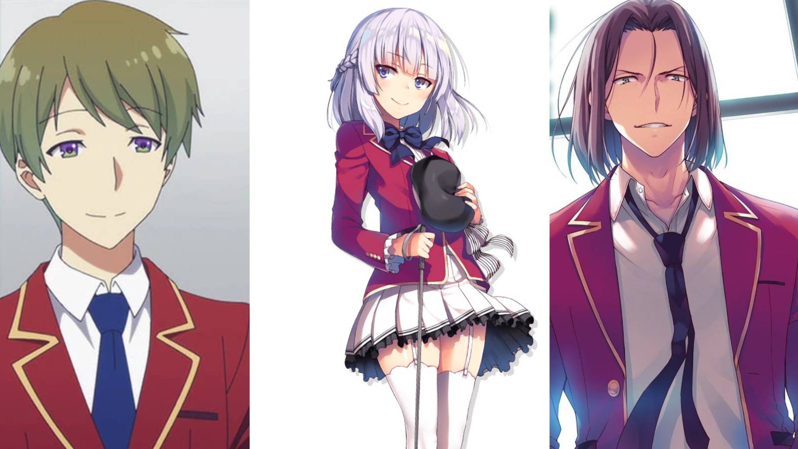 Hirata, Sakayanagi and Ryuen