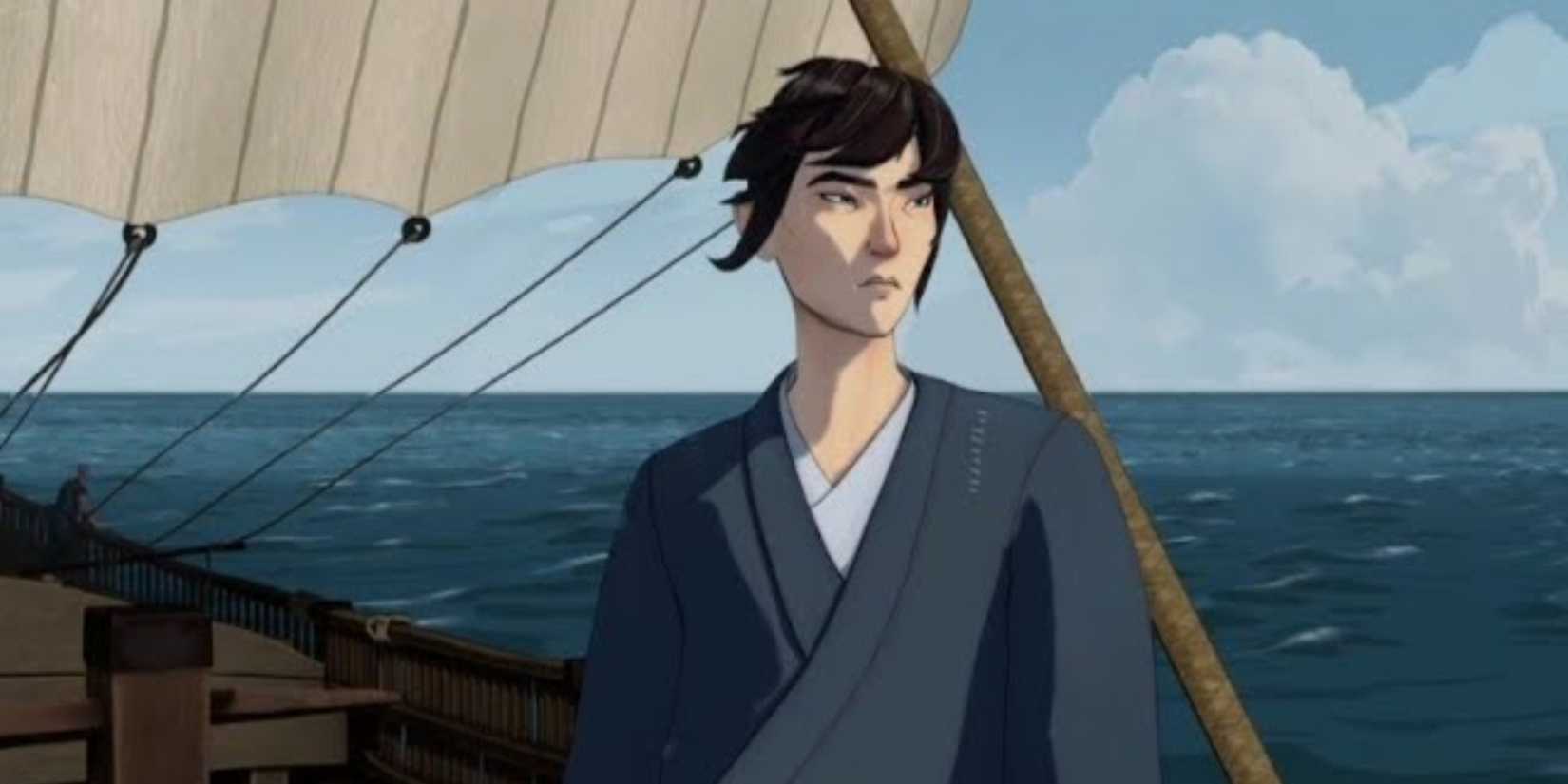 mizu on the boat last episode season 1 blue eye samurai-1