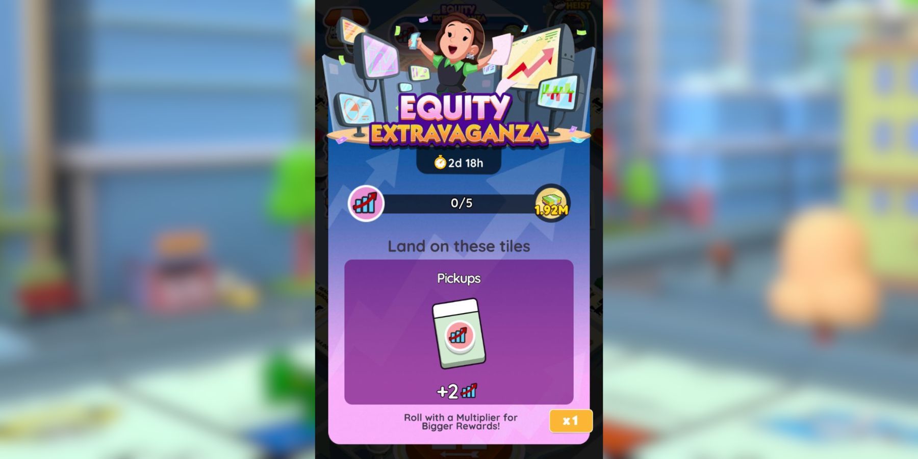 monopoly go equity extravaganza rewards and milestones