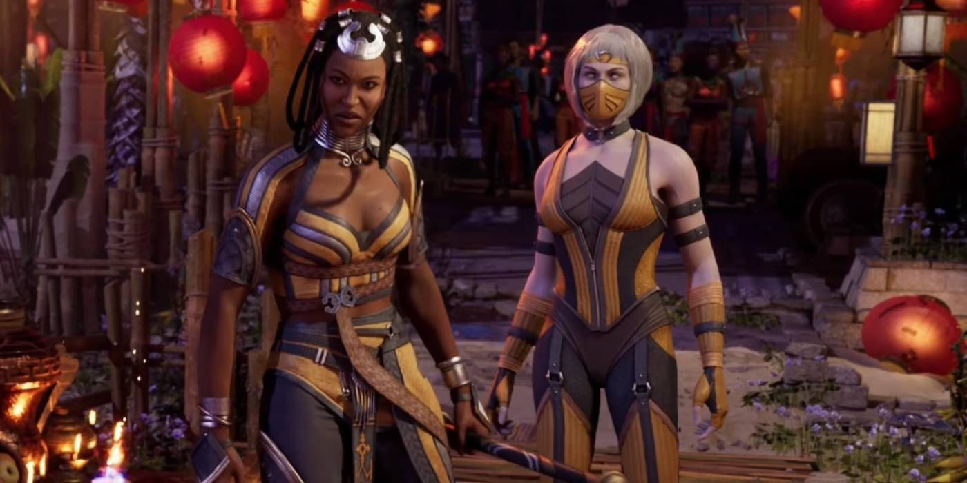 Tanya and Khameleon from Mortal Kombat 1