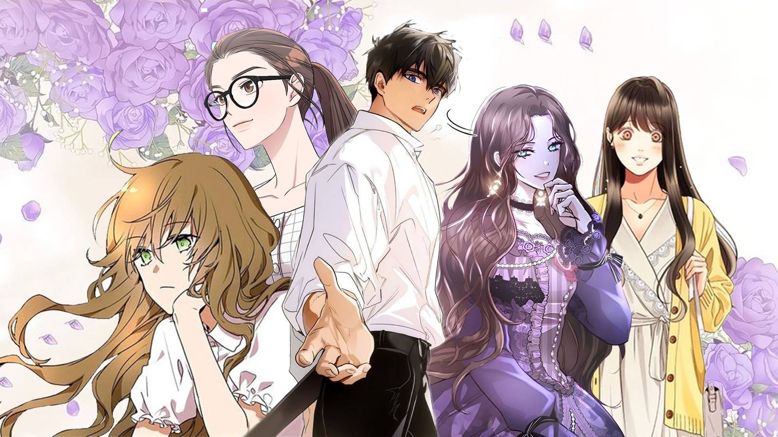 most iconic brown-haired manhwa characters in manhwa