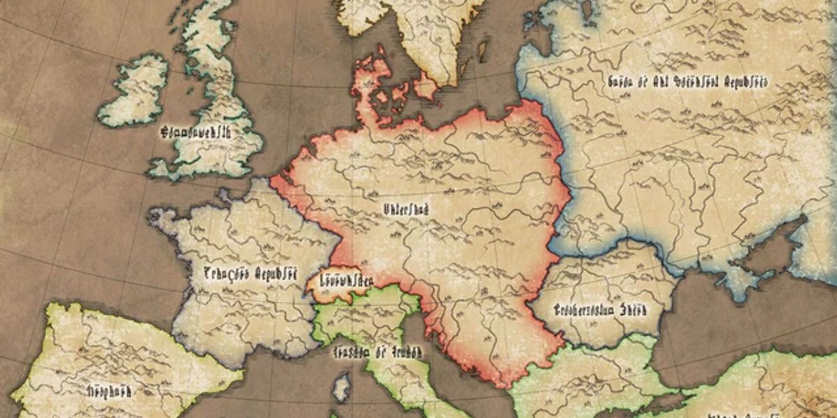 The Saga Of Tanya The Evil The World Map