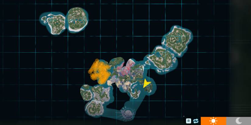 Mozzarina habitat in Palworld