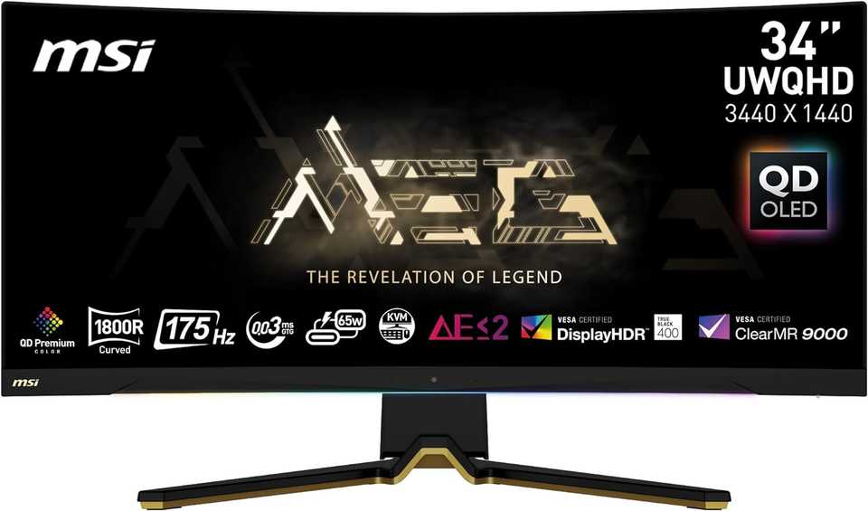 MSI MEG 342C Curved Gaming Monitor
