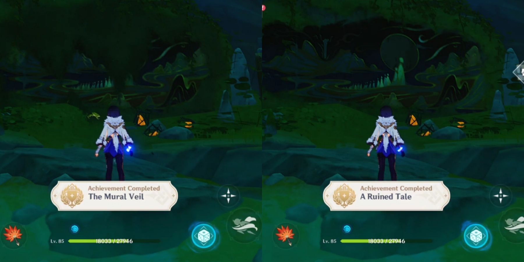 mural veil and ruined tale achievement in genshin impact