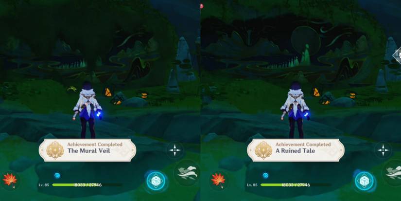 mural veil and ruined tale achievement in genshin impact