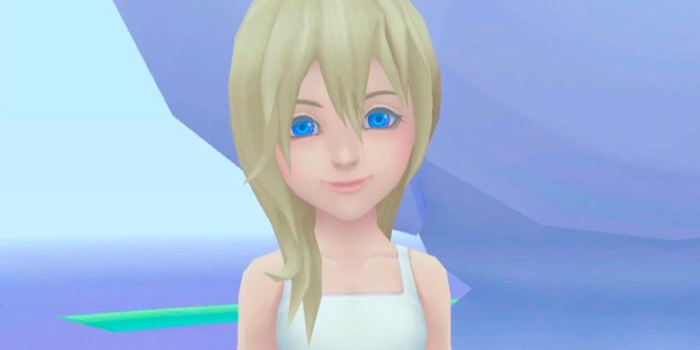 Namine at the end of Kingdom Hearts Re: Chain of Memories