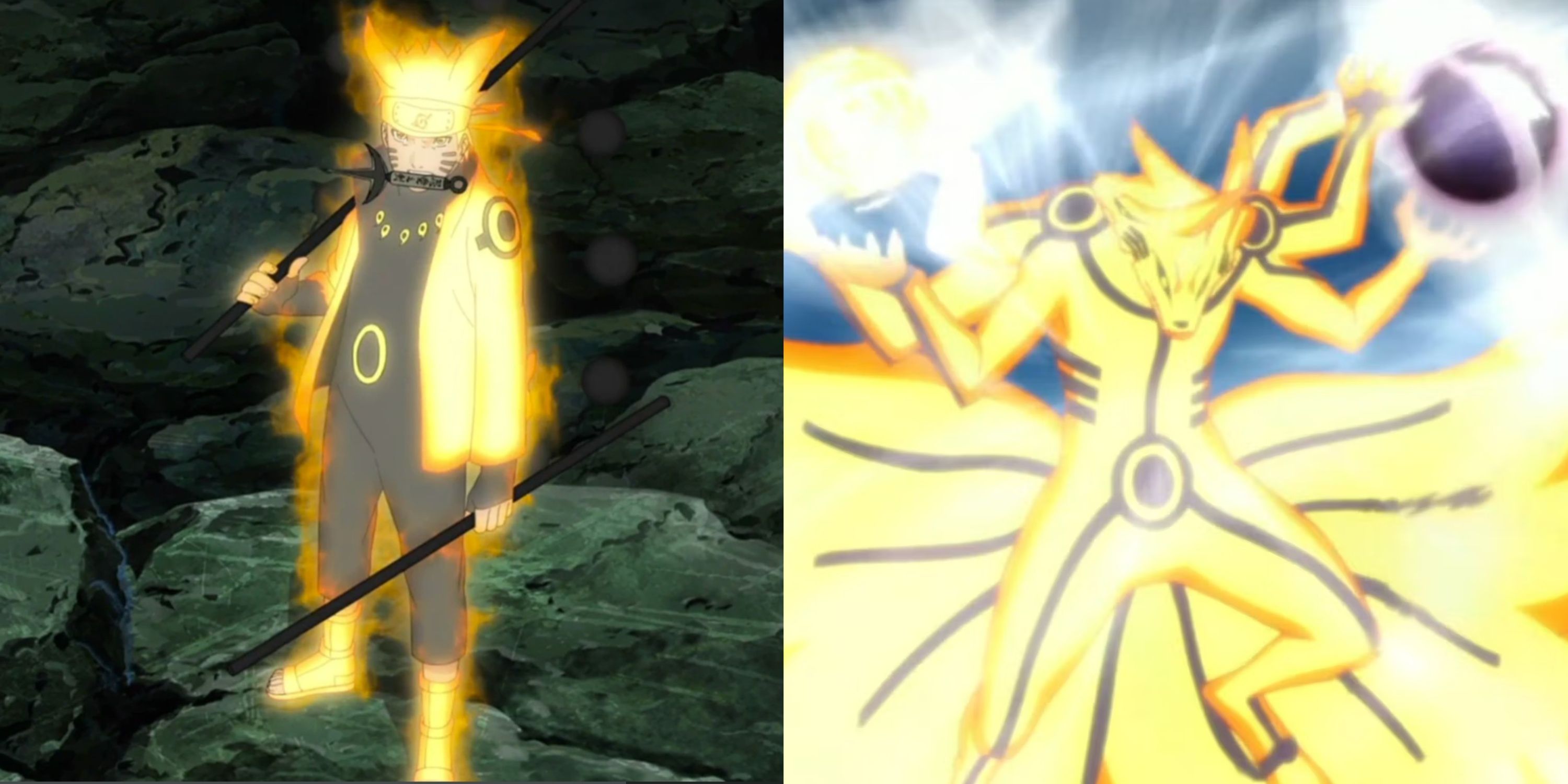 Naruto Uzumaki Six Paths Sage Mode Asura Kurama Mode