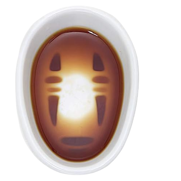 Soy sauce plate without a face (2)
