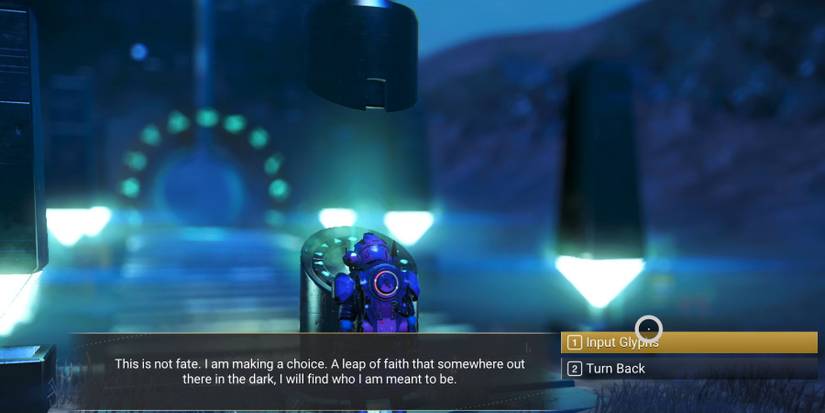 No Man's Sky activating portals