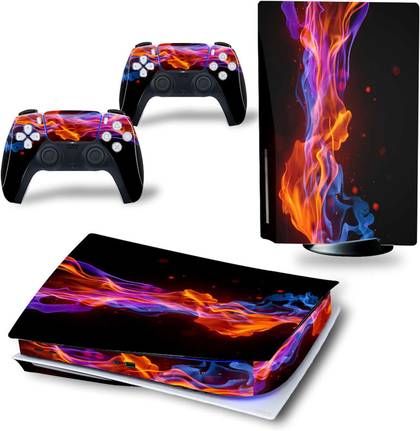 Oiokew Yellow Red Fire PS5 Skin