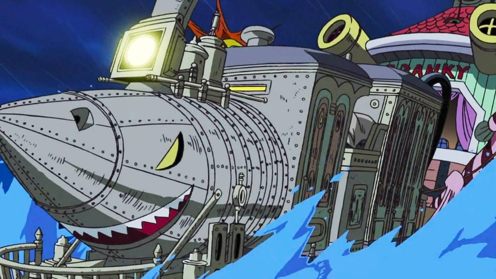 One Piece Sea Train Rocketman