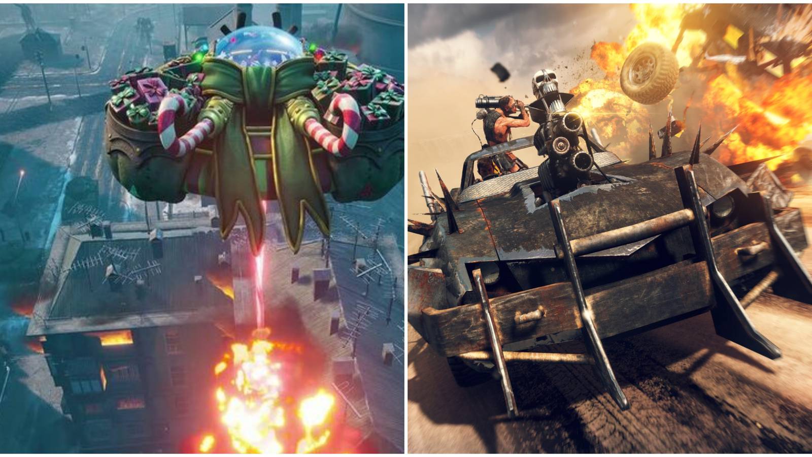 Open-World Games with Vehicular Combat