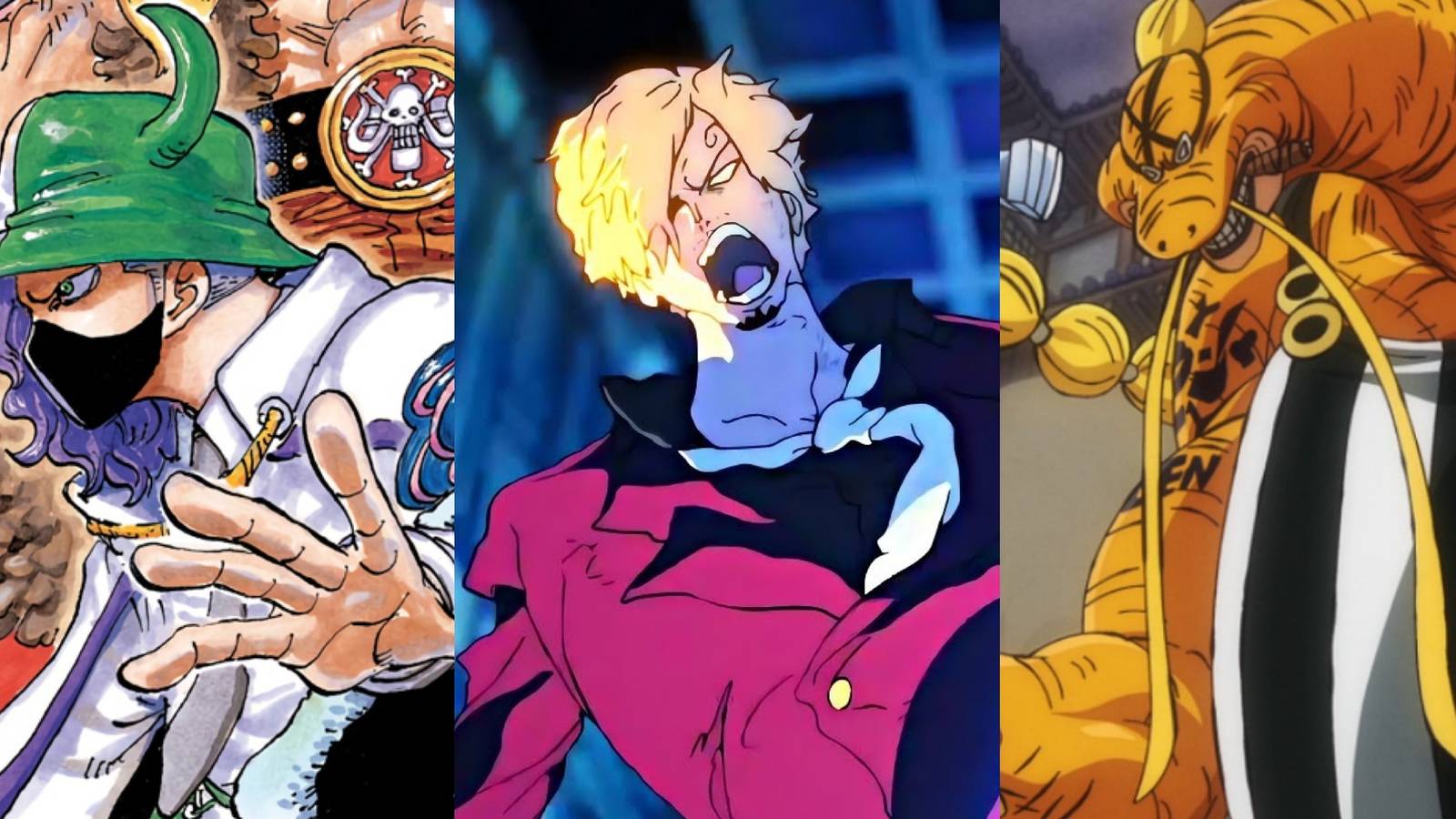 Page one sanji queen one piece