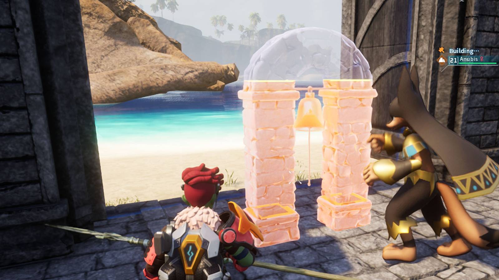 Palworld - Anubis Building Alarm Bell