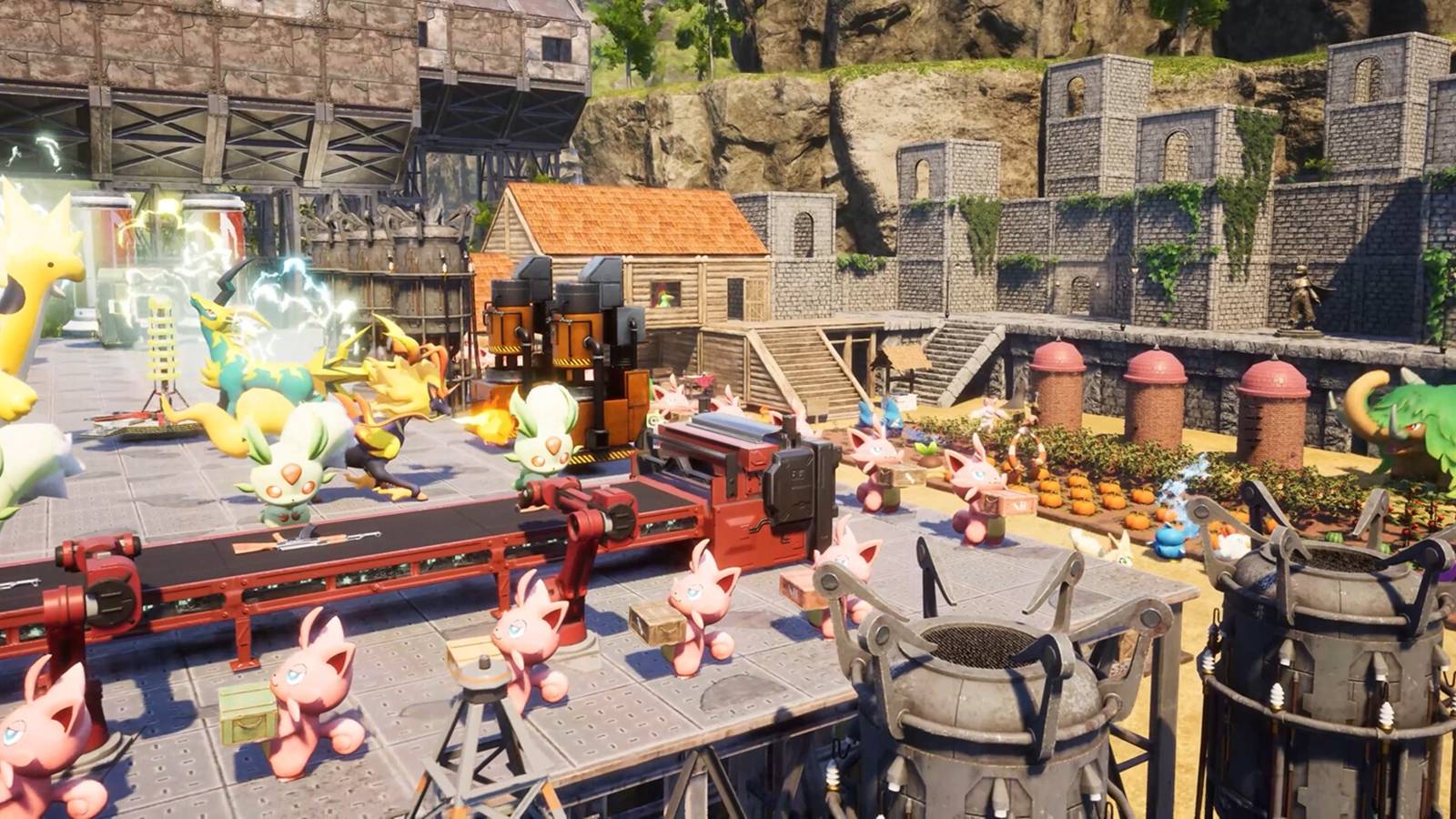 palworld base and factory