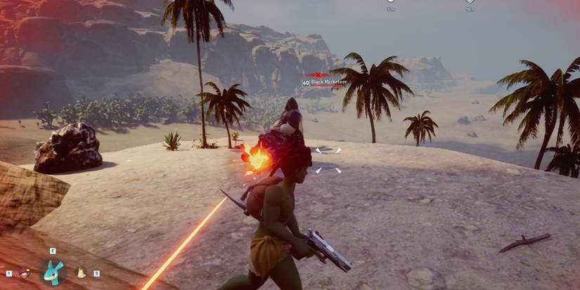 Palworld - Black Marketeer Firing At Me