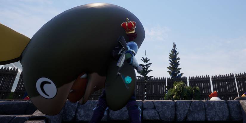 Palworld - Carrying A Dumud