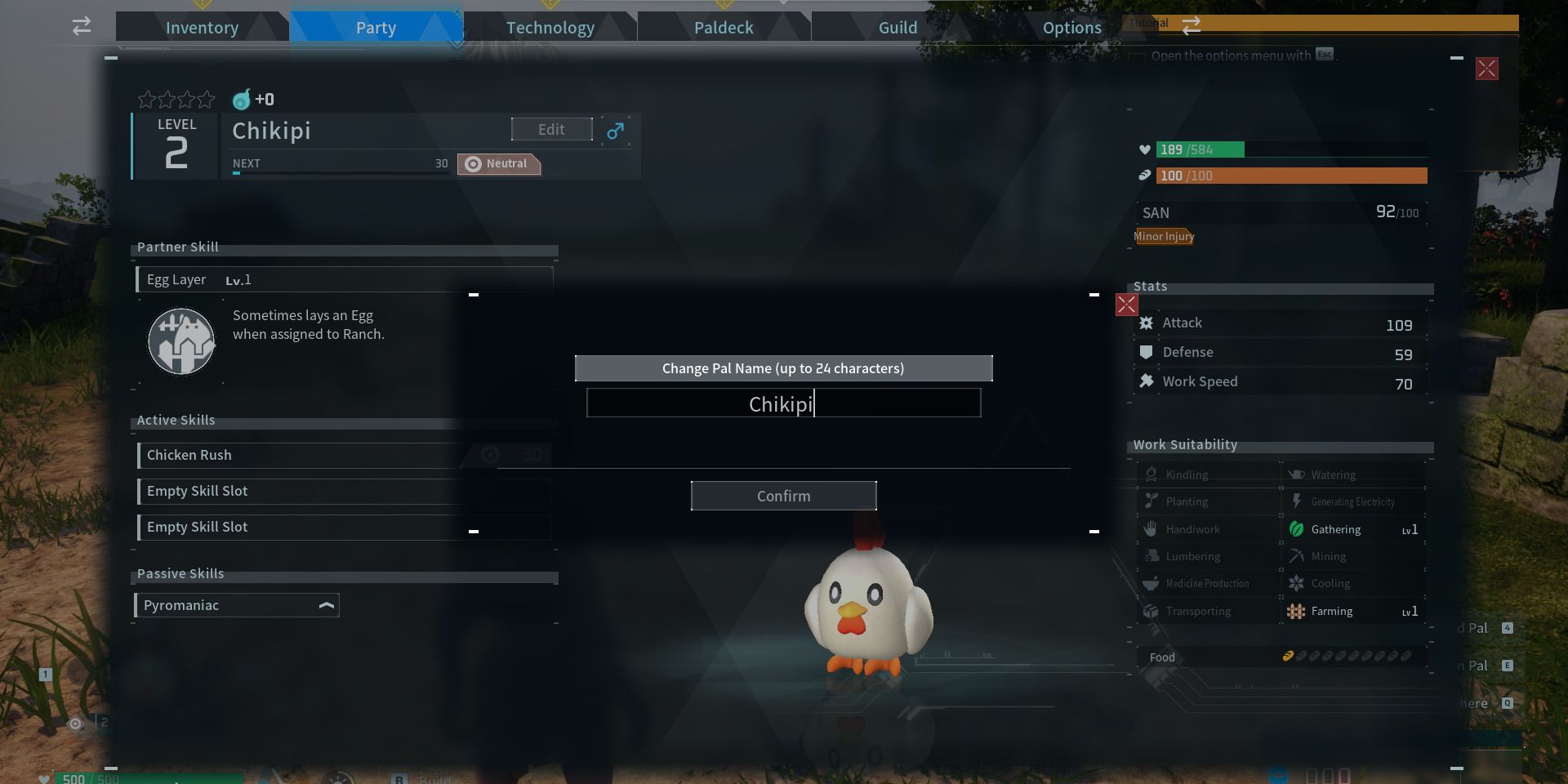 Palworld: How to Give Nicknames to Pals (&amp; How to Rename Them)