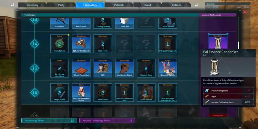 Pal Essence Condenser in Palworld