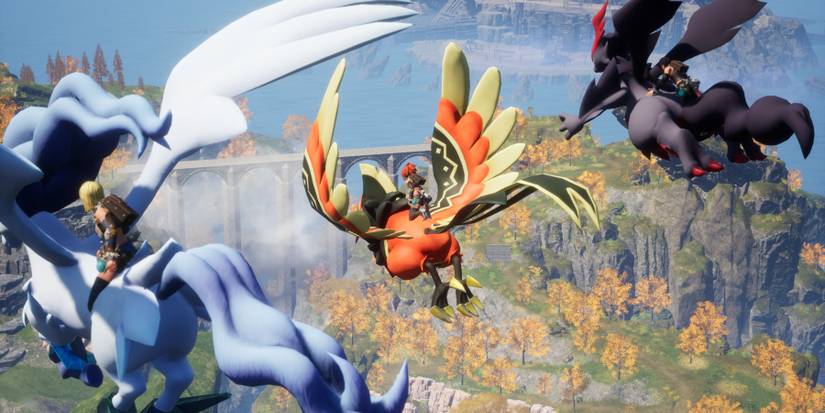 Palworld flying Pals