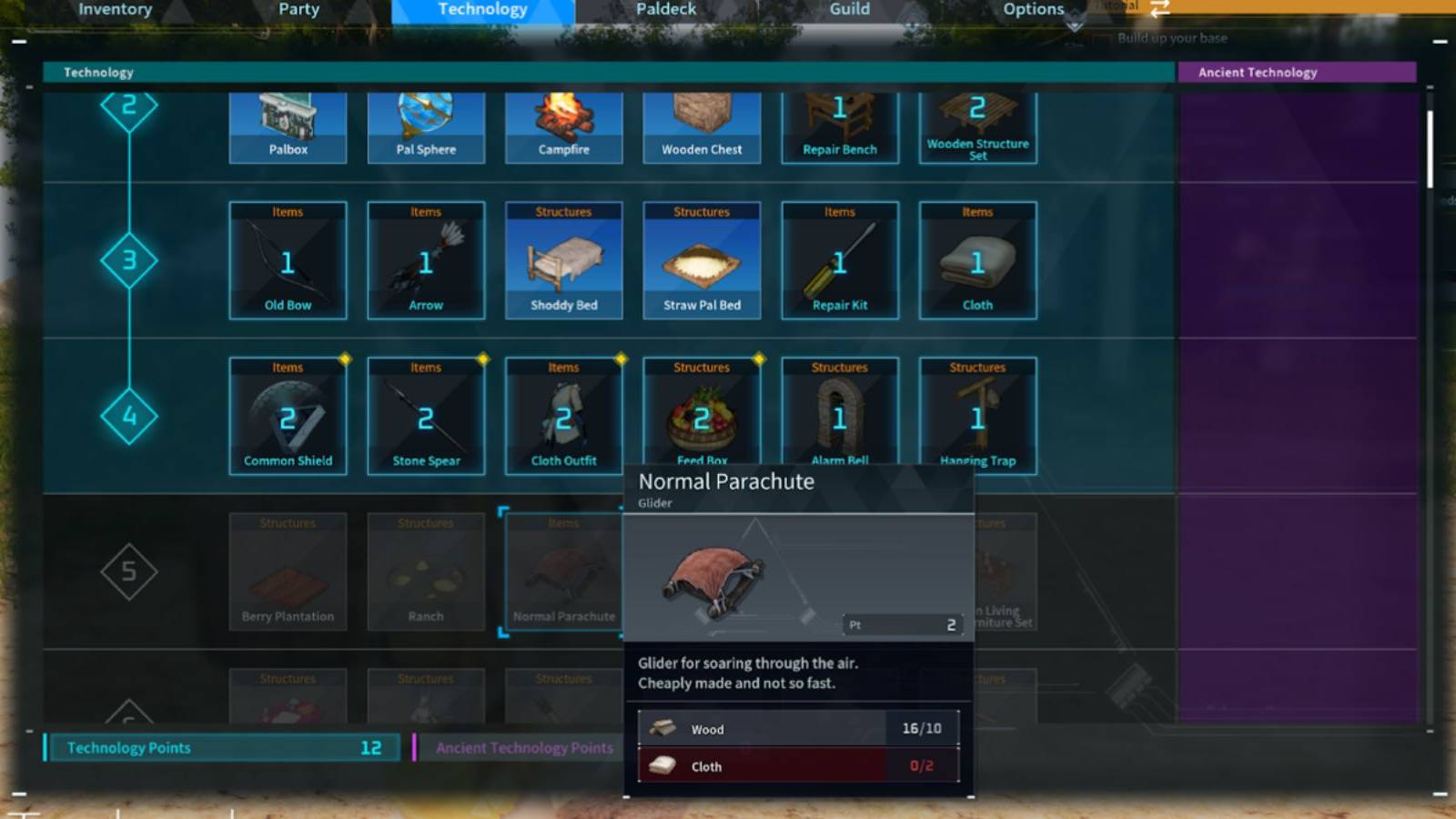 Palworld: How to Craft a Glider