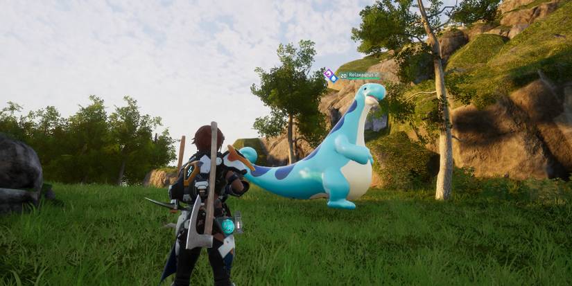 Palworld How to Find & Catch Relaxaurus
