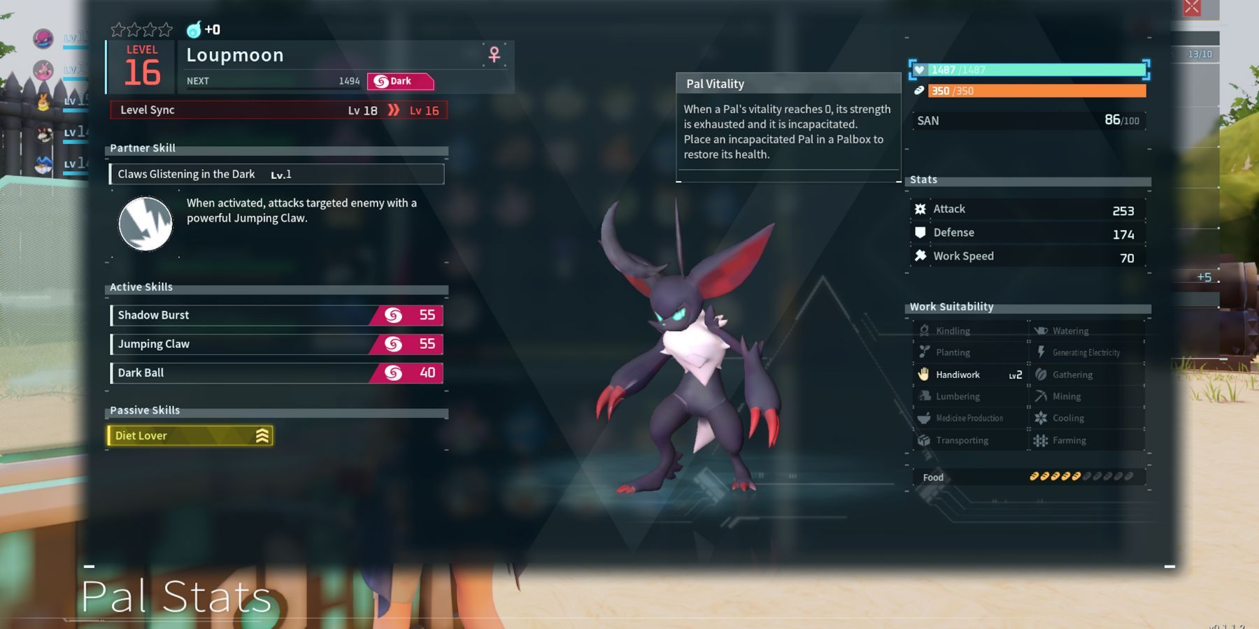 Where To Find And Catch Loupmoon In Palworld