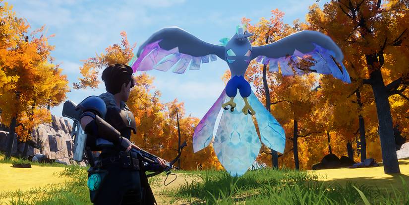 Palworld player with a Vanwyrm Cryst